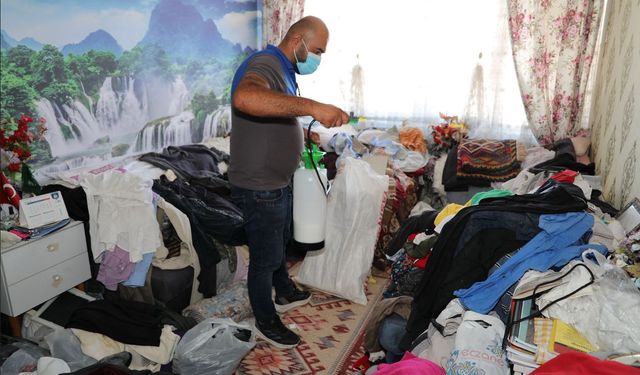 Odunpazarı Belediyesi’nden Çöp Ev Müdahalesi