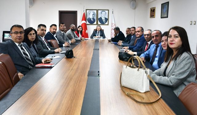ESGES Sempozyumu için okul müdürleriyle sene başı toplantısı