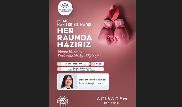 Odunpazarı Meme Kanserine Karşı Farkındalık Söyleşisi Düzenliyor