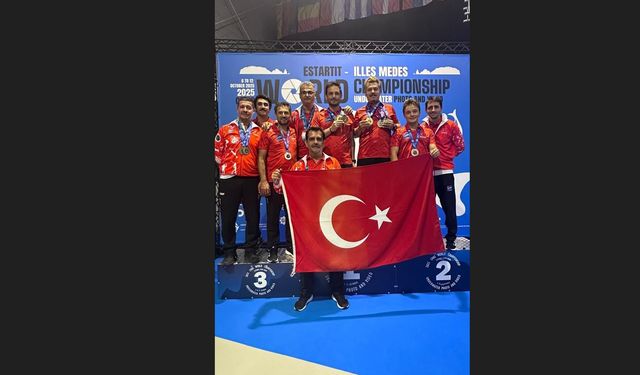 Erkan Balk'ın da Olduğu Milli Takım Dünya Şampiyonu