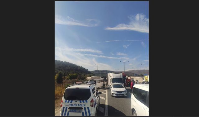 Bilecik’te zincirleme kaza: 3 yaralı