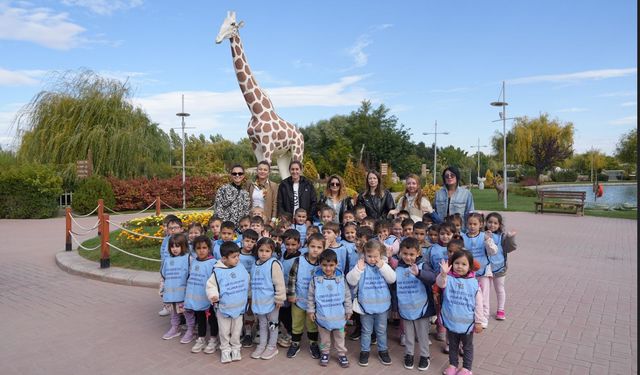 Minikler Hayvanat Bahçesi’nde Unutulmaz Bir Gün Geçirdi