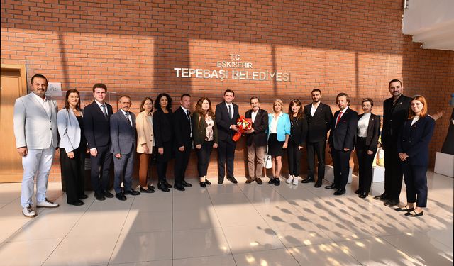 CHP Tepebaşı Yönetiminden Başkan Ataç’a Ziyaret