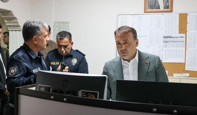 Bilecik Valisi Sözer Emniyet Çalışmalarını Yerinde İnceledi