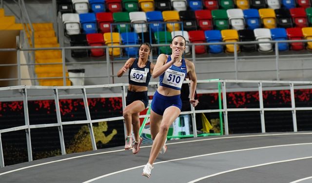 Eskişehirli atletten Türkiye rekoru