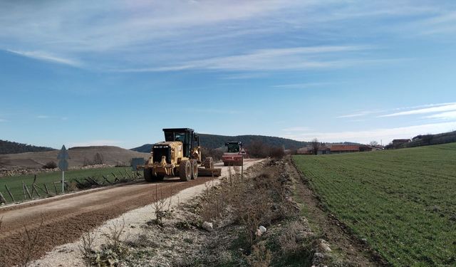 Eskişehir Büyükşehir Belediyesi’nden Kırsalda Yoğun Çalışma Mesaisi