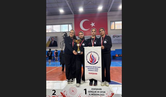 Sivrihisar’ın Gururu Masa Tenisinde İl Şampiyonu Oldu