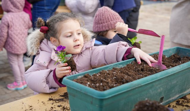 Minik Eller Doğaya Dokundu