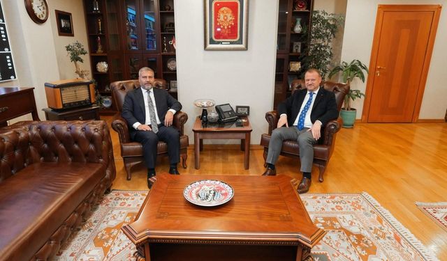 Rektör Adıgüzel’den RTÜK Başkanı Daniş’e hayırlı olsun ziyareti