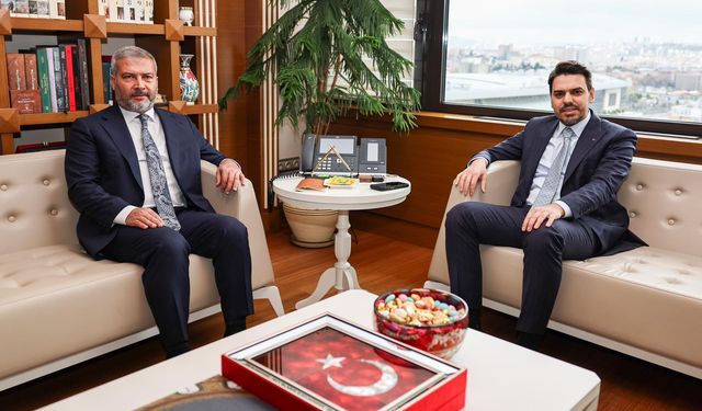 Anadolu Üniversitesi Rektörü Adıgüzel’den TİKA Başkanı Eren’e Ziyaret