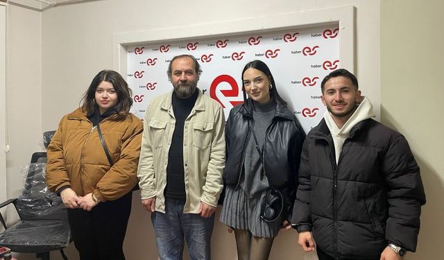 Geleceğin Gazetecileri Ayhan Aydıner'le Röportaj Yaptı