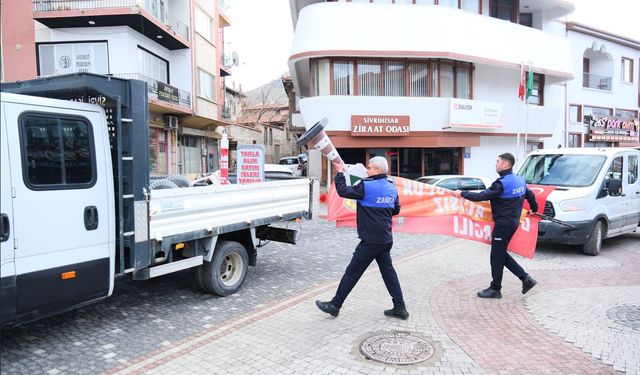 Sivrihisar'da kaldırım işgallerine zabıta geçit vermiyor