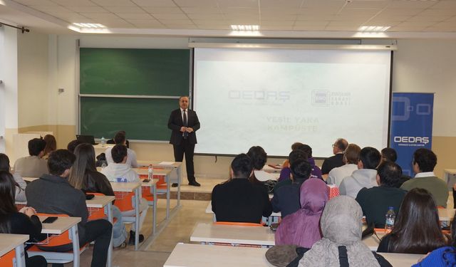 OEDAŞ Ve ESO’dan Bilecik’te Üniversite Öğrencilerine “Yeşil Yakalı’’ Eğitimi