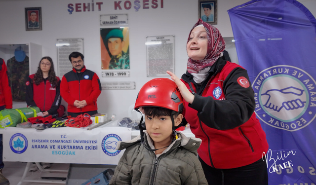 ESOGÜ'den ilkokullara uygulamalı afet bilinci eğitimi