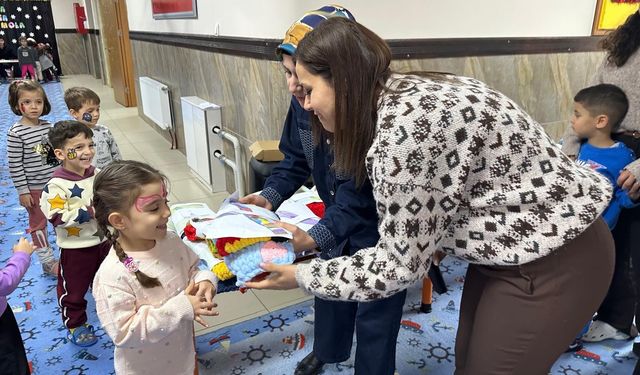 'Bir Atkı Bin Umut' projesiyle minik hayaller gerçeğe dönüştü