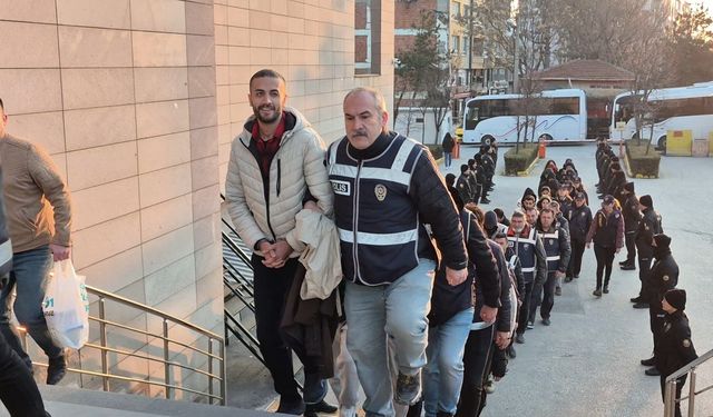 Eskişehir merkezli 18 ildeki dev dolandırıcılık operasyonu