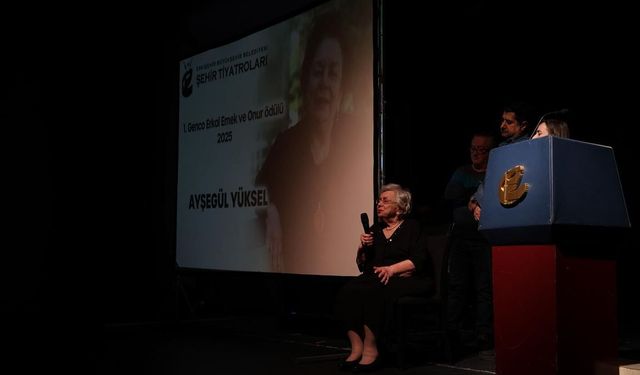 Ayşegül Yüksel’e “Genco Erkal Emek Ve Onur Ödülü”