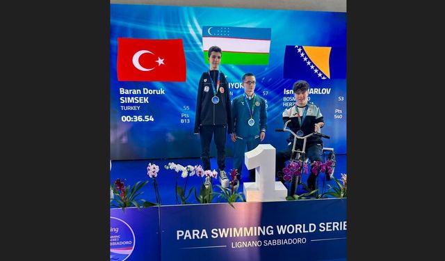 Baran Doruk Şimşek’ten Dünya Serisinde Altın Ve Gümüş Madalya