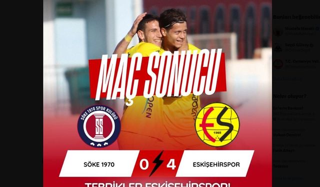 ES ES Söğüt'ü 4 Golle Geçti