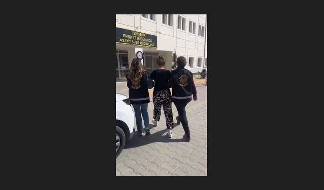 Eskişehir'de 38 yıl hapis cezası bulunan kadın yakalandı