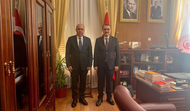 Fatih Dönmez Yeni İl Müdürünü TBMM'de Misafir Etti