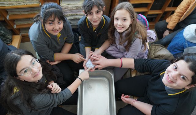 90 Ortaokul Öğrencisi Geri Dönüşüm Yolculuğuna Şahitlik Etti