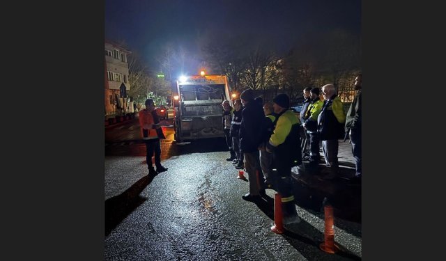 Odunpazarı’nda Gece Mesaisine İSG Desteği