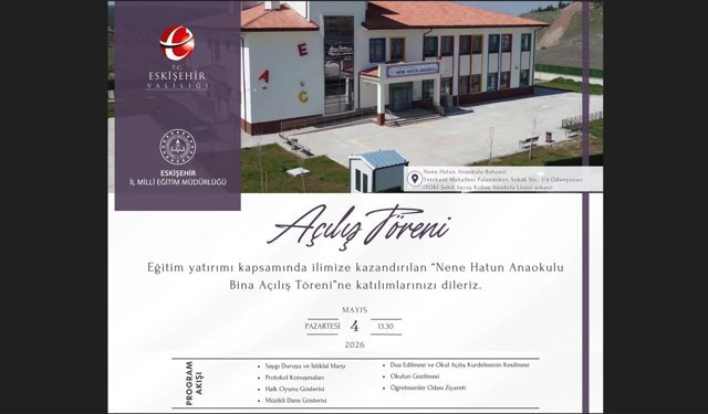 Yenikent'te Nene Hatun Anaokulu Açılıyor
