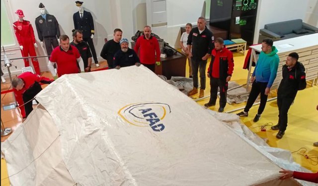 Tepebaşı Arama Kurtarma Ekibinden AFAD Barınma Akreditasyon Eğitimi