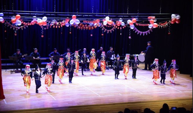 Çocuklar 23 Nisan’ı sanatla ve gelenekle kutladı