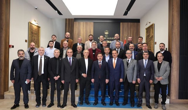 TSYD Heyeti Kayseri’nin Spor Vizyonunu Yerinde İnceledi