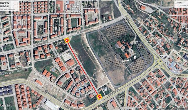 Büyükşehirden Yol Çalışması Uyarısı