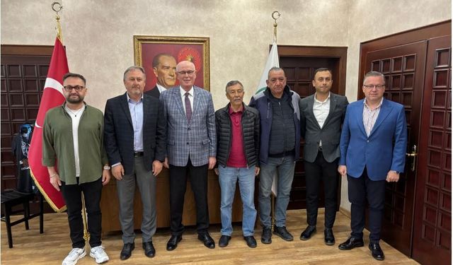 EASKF'dan Başkan Kurt'a Ziyaret