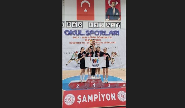 Çağdaş'ın Sporcularından 4 Ayrı Türkiye Başarısı