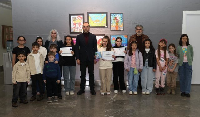 Odunpazarı’nda Çocukların Düş Gücü Sergiye Dönüştü