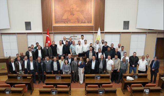 İnşaat Malzemecilerinden Başkan Ataç’a Yer Tahsisi Ziyareti