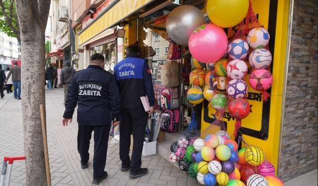 Zabıta Ekiplerinden Ortak Alanlara Sıkı Denetim