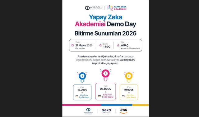 Yapay Zekâ Akademisi “Demo Day” 21 Mayıs’ta