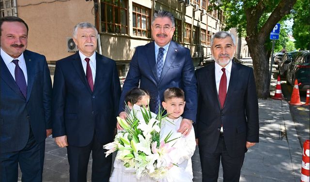 Vali Yılmaz'dan İl Müftüsü Gül'e Ziyaret