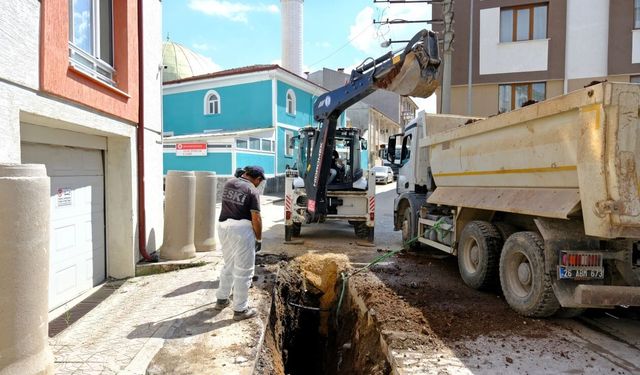 Açıkalın Sokak’ta Altyapı Çalışması Tamamlandı