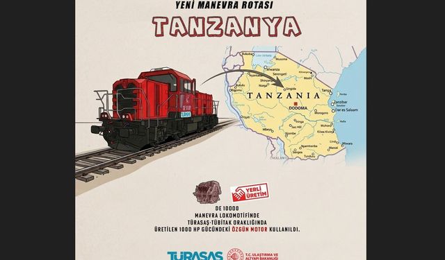 Eskişehir'den Tanzanya'ya Lokomotif İhracatı