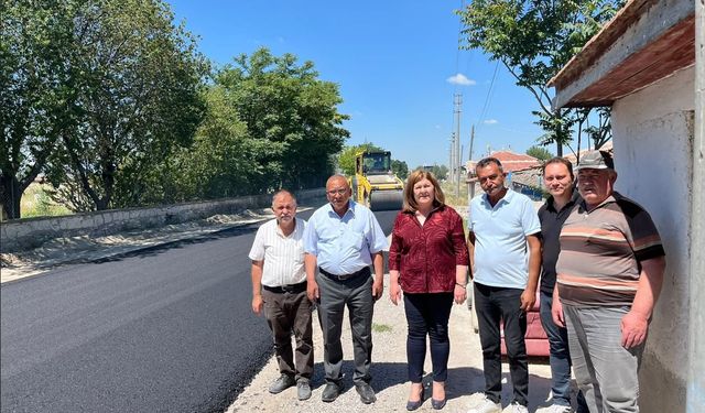 Mahmudiye Ve Çifteler’de Yol Çalışmaları Tamamlandı