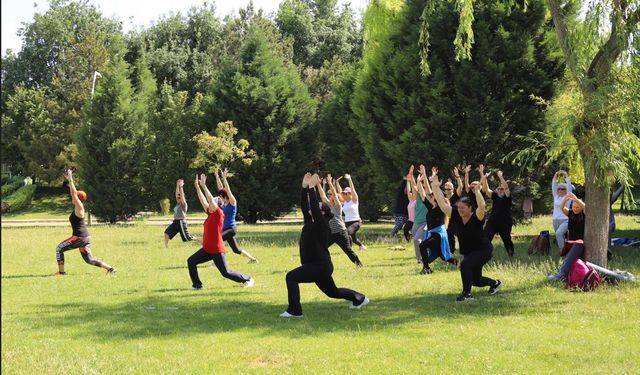 Sağlıklı Yaşam İçin Parklarda Buluşuyoruz