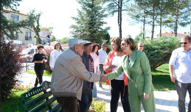 Başkan Ayşe Ünlüce Çifteler’de