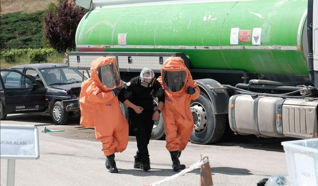 Eskişehir OSB’de Gerçeği Aratmayan Tatbikat