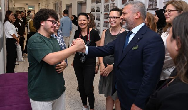 Engelliler Entegre Yüksekokulundan "Yıl Sonu Sergisi"