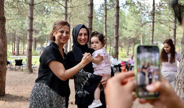 Doğada Ebeveyn Çocuk Buluşmaları Renkli Anlara Sahne Oldu