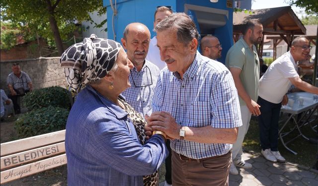 Başkan Ataç Yeşiltepelilerle Buluştu