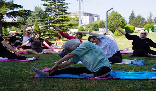 Tepebaşı'nda Güne Sporla Başlanıyor