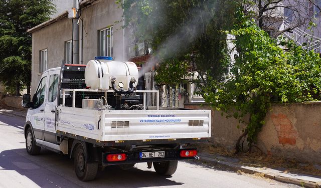 Tepebaşı'nda Ulv İlaçlama Çalışmaları Aralıksız Sürüyor